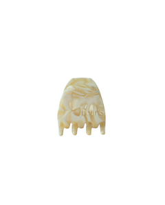 Mimosa mini claw clip in plant-based acetate by Pearls Studios