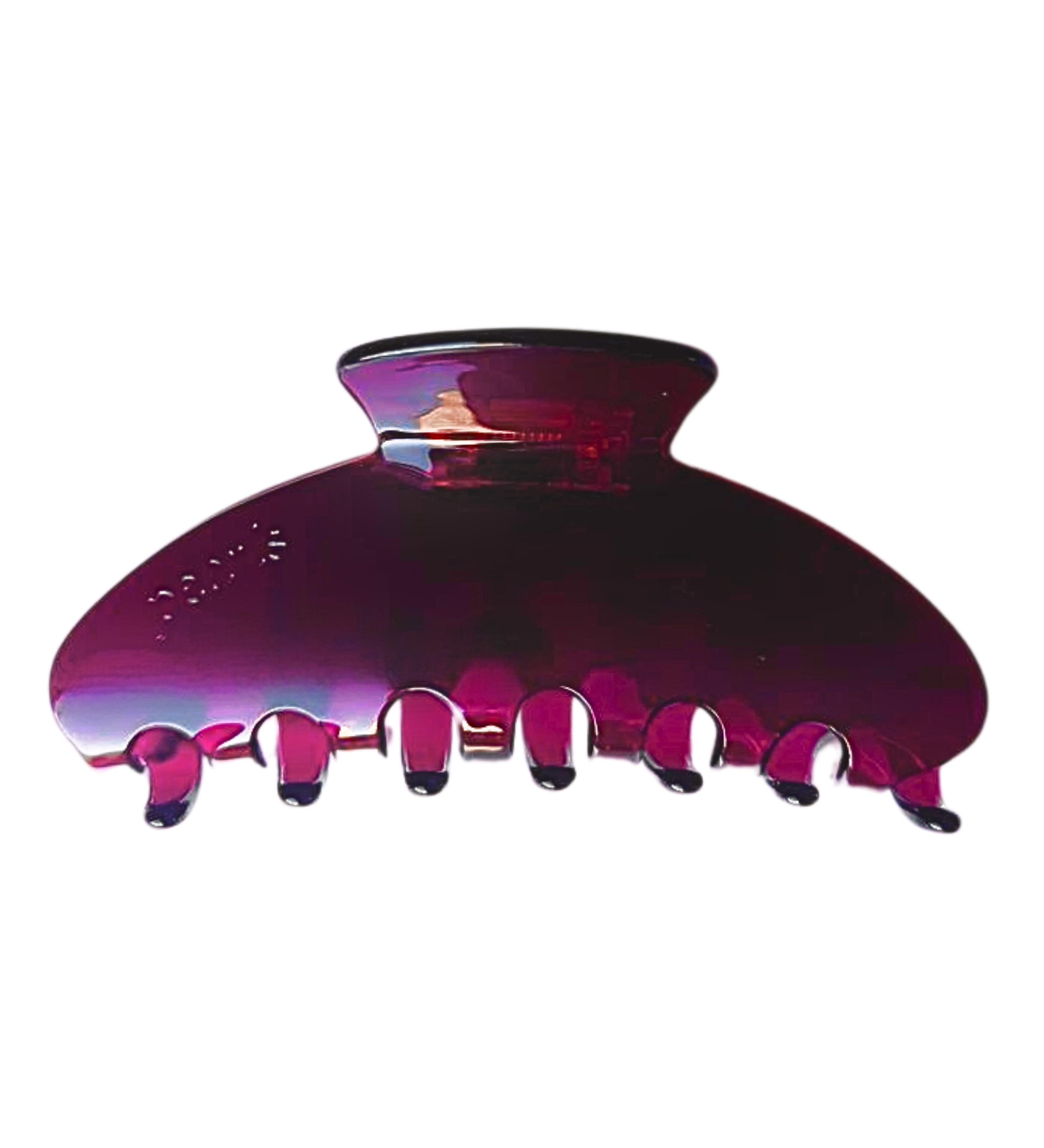 Syrah claw clip in plant-based acetate by Pearls Studios